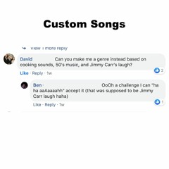 Custom song for David
