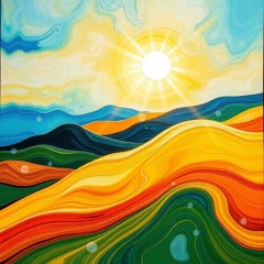 Sunset Love Modern Cuban Chill Golden