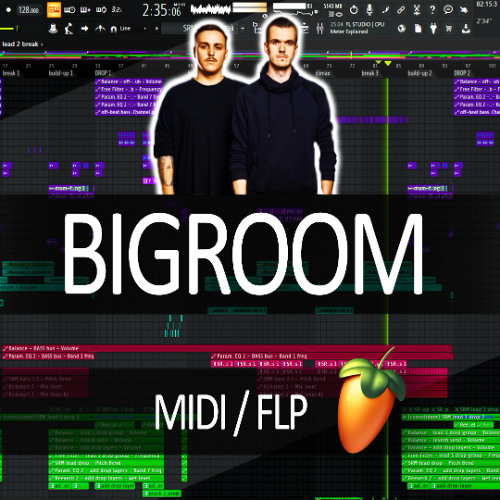 [FREE MIDI] Bigroom professional template FLP vol.3 (by DIGERZ)