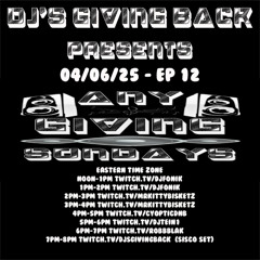 Fonik - Any Giving Sundays - 04.06.2025