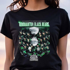 Congratulations Binghamton Black Bears 2024 Fphl Commissioners Cup Champions Vintage T Shirt