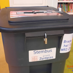 Bezoek aan het stembureau in Moordrecht