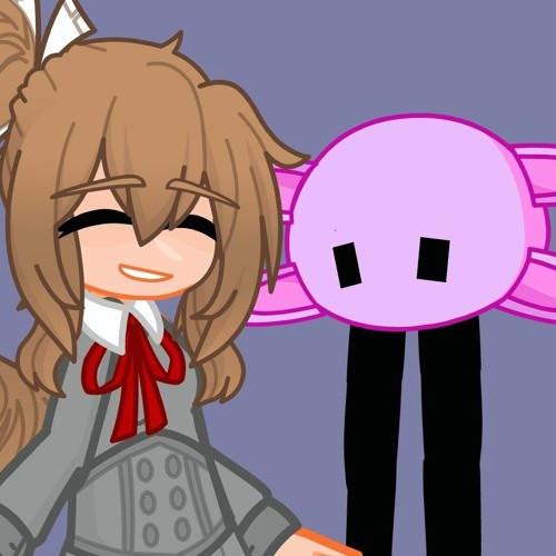 A World I Built For You - kinito pet & monika (DDLC) - Ft. their Gacha designs!