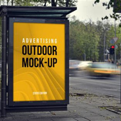 Werbung Mockup Gratis Kostenlos Downloaden