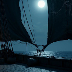 On the Deck of a Pirate Ship ASMR Relaxing Sounds Pirate Ship Ambience | Ocean Waves, Creaking Wood