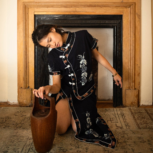 Rocks moving with a mind of her own