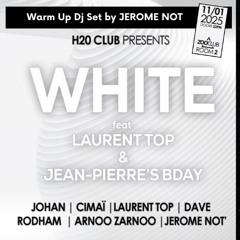 Warm Up Dj Set soirée White (Birthday Laurent TOP & JP au Zoo club)