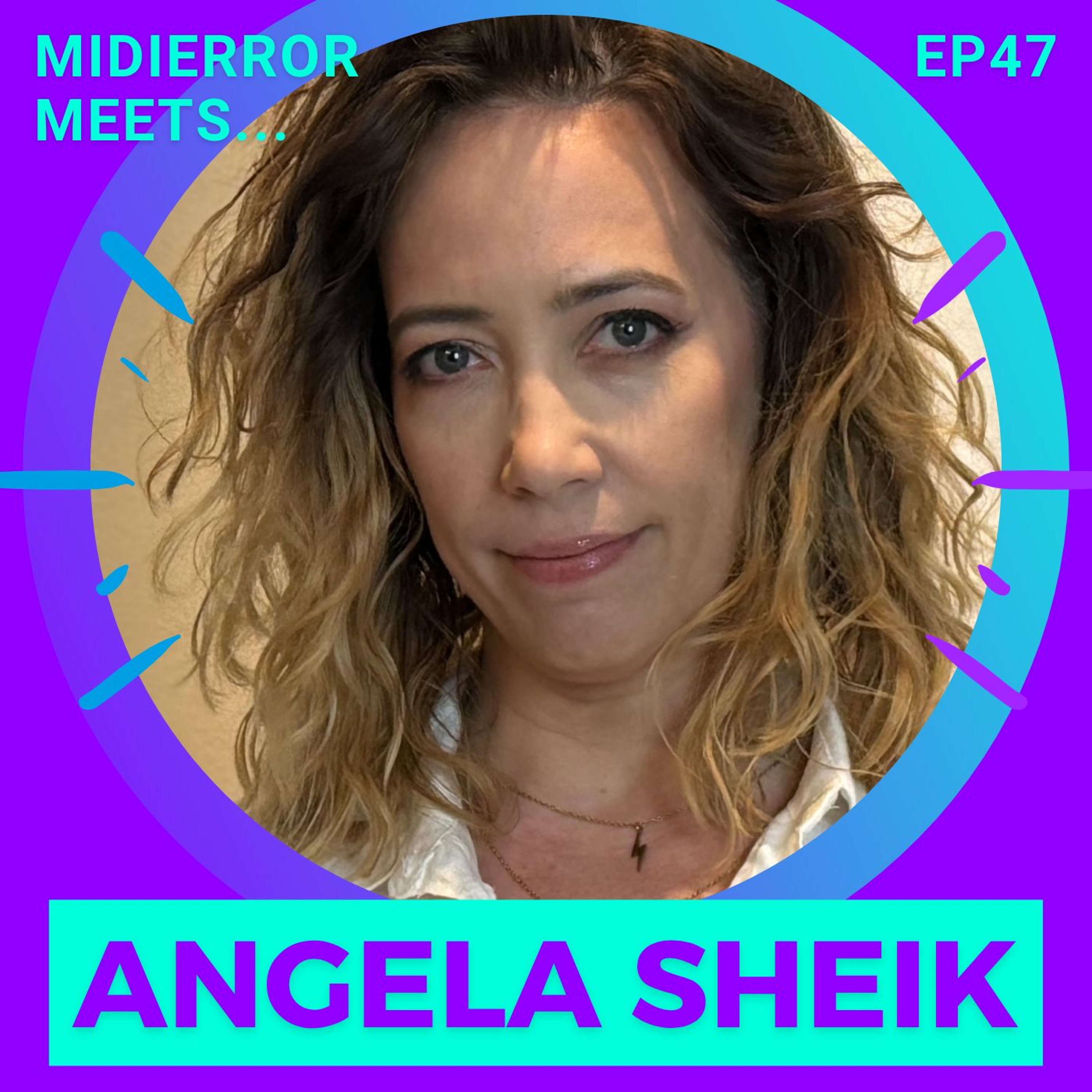midierror meets... Angela Sheik [EP47] Loop Artist / Singer / Producer episode artwork