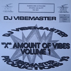 DJ Vibemaster - 'X Amount Of Vibes Volume 1' Studio Mix - 1993 - Side A