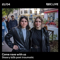 Soundcloud podcast image for Come rave with us - W/Staary & Post-Traumatic 