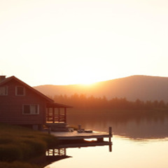 Home by the Lake