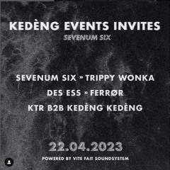 Ferrør @ Kedeng invites Sevenum Six 22.04.2023