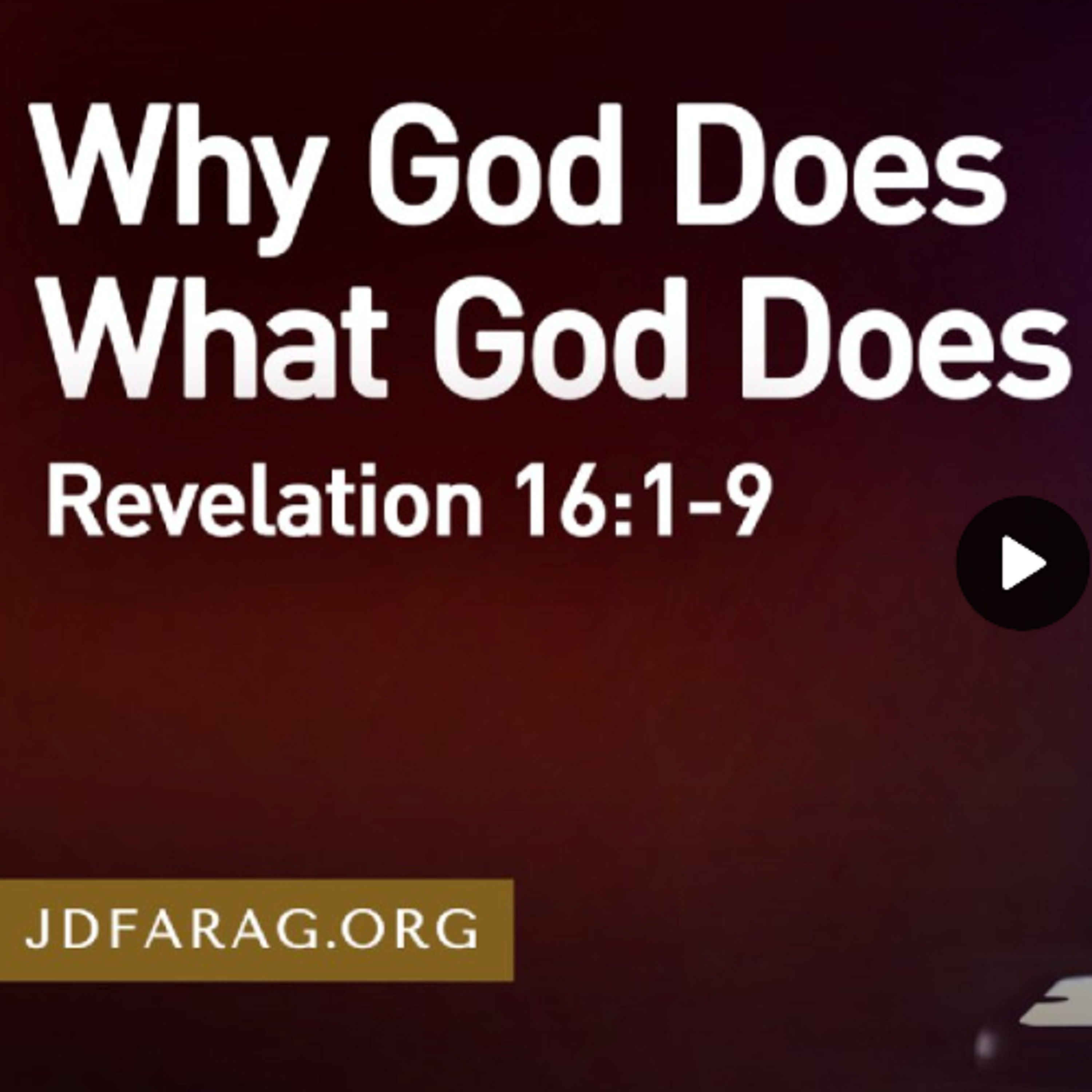 Why God Does What God Does - JD Farag episode artwork