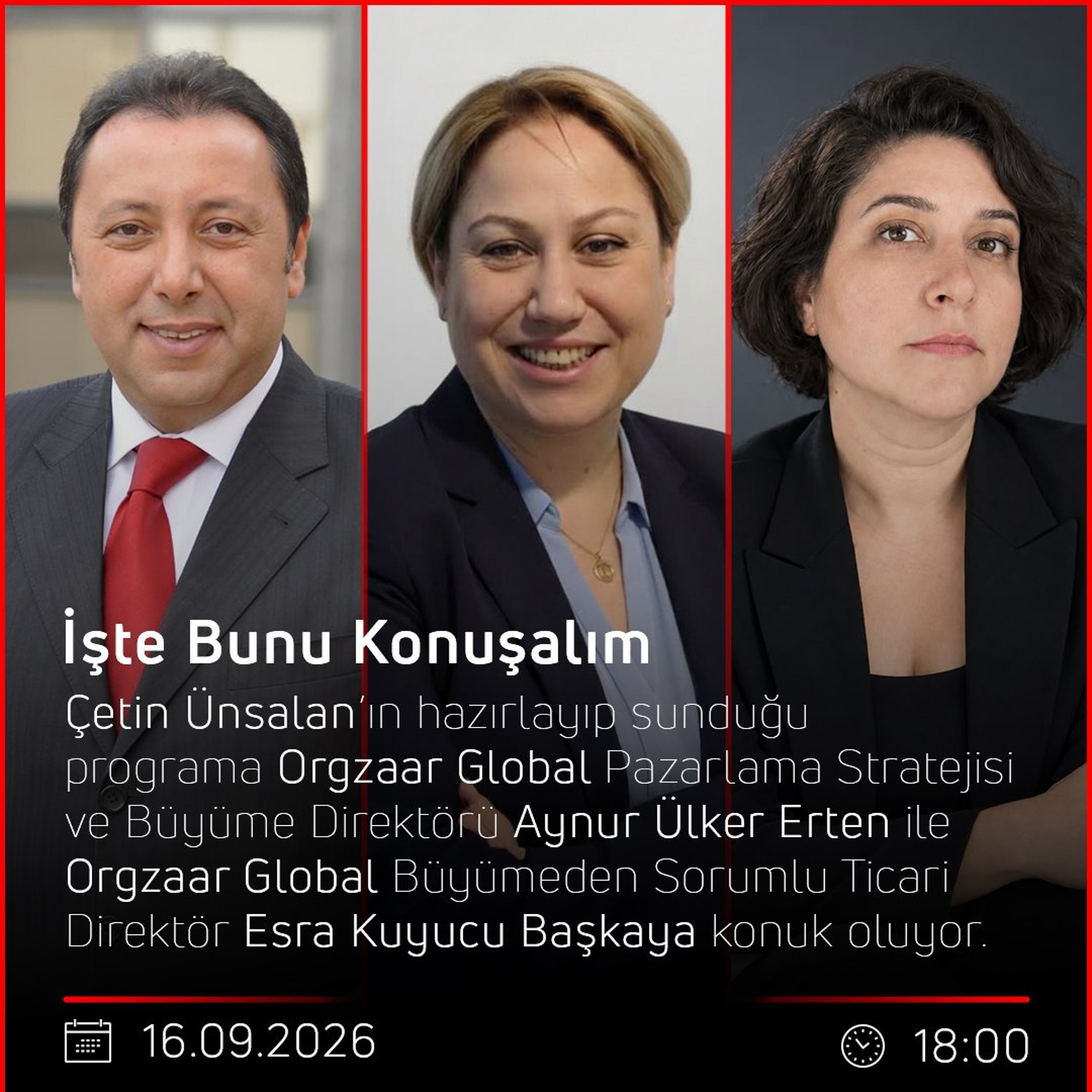 Aynur Ülker Erten & Esra Kuyucu Başkaya - Çetin Ünsalan ile İşte Bunu Konuşalım
