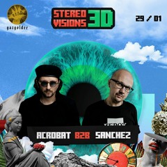 ACROBAT b2b SERGEY SANCHEZ — DHM Podcast #1290 (Live@Stereo Visions 3D / Gazgolder Club, 2022)