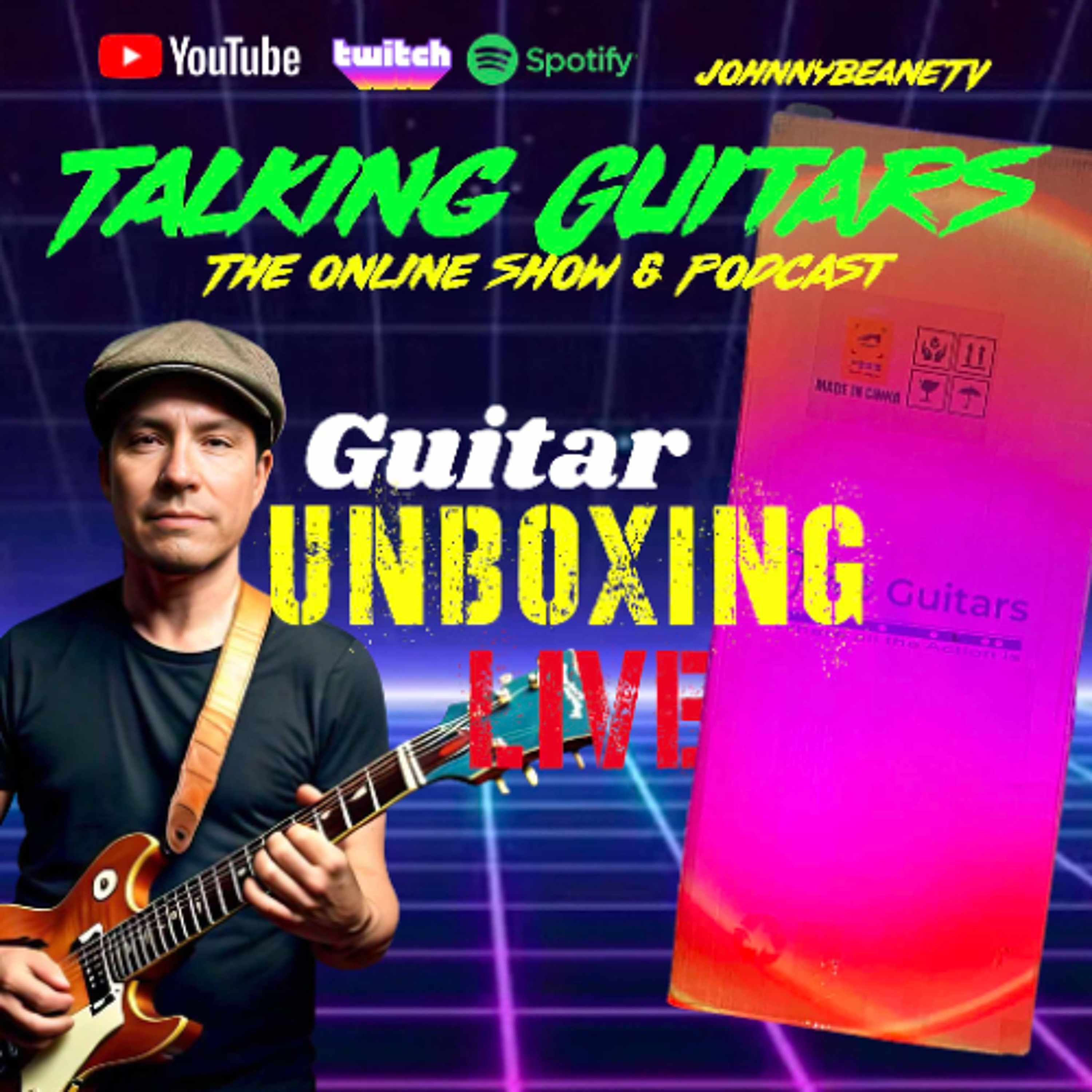 Talking Guitars: BRAND NEW TEASE Guitar Reveal & First Playthrough! 8/25/25 🎸🔥 episode artwork