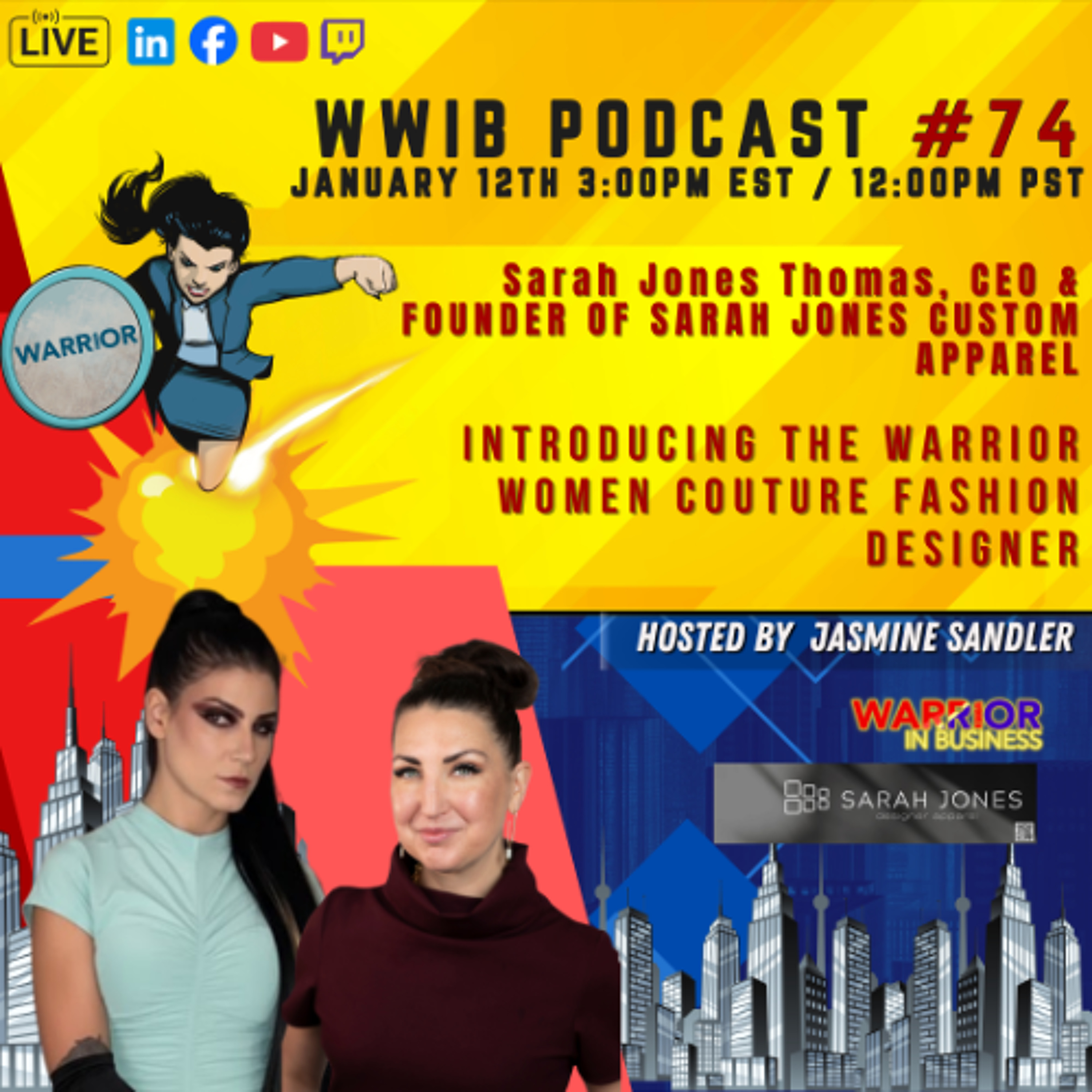 #WarriorWomen in Business Podcast