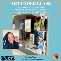 Art Under Glass Downtown Evanston: Destiny Wesley