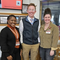 Members at the Family Crisis Center help raise awareness against trauma and abuse