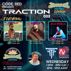 TRACTION #003 on MuthaFM [30-09-2020] Blossom Recap (ft. SPORACLE, NUPHORIA & JELLY MCNELLY)