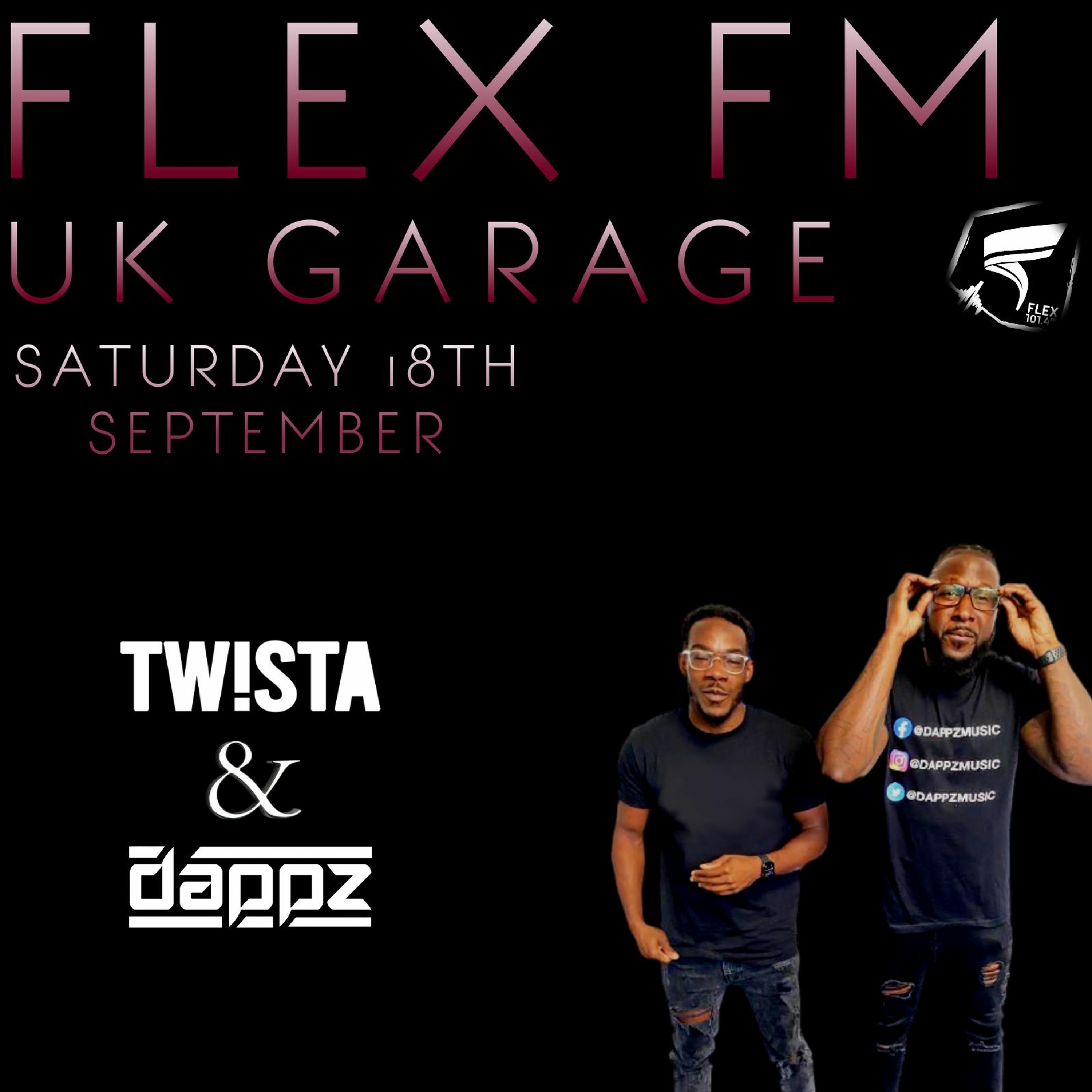 Tw!sta & Dappz Live on Flex FM 2nd Oct 2021 episode artwork