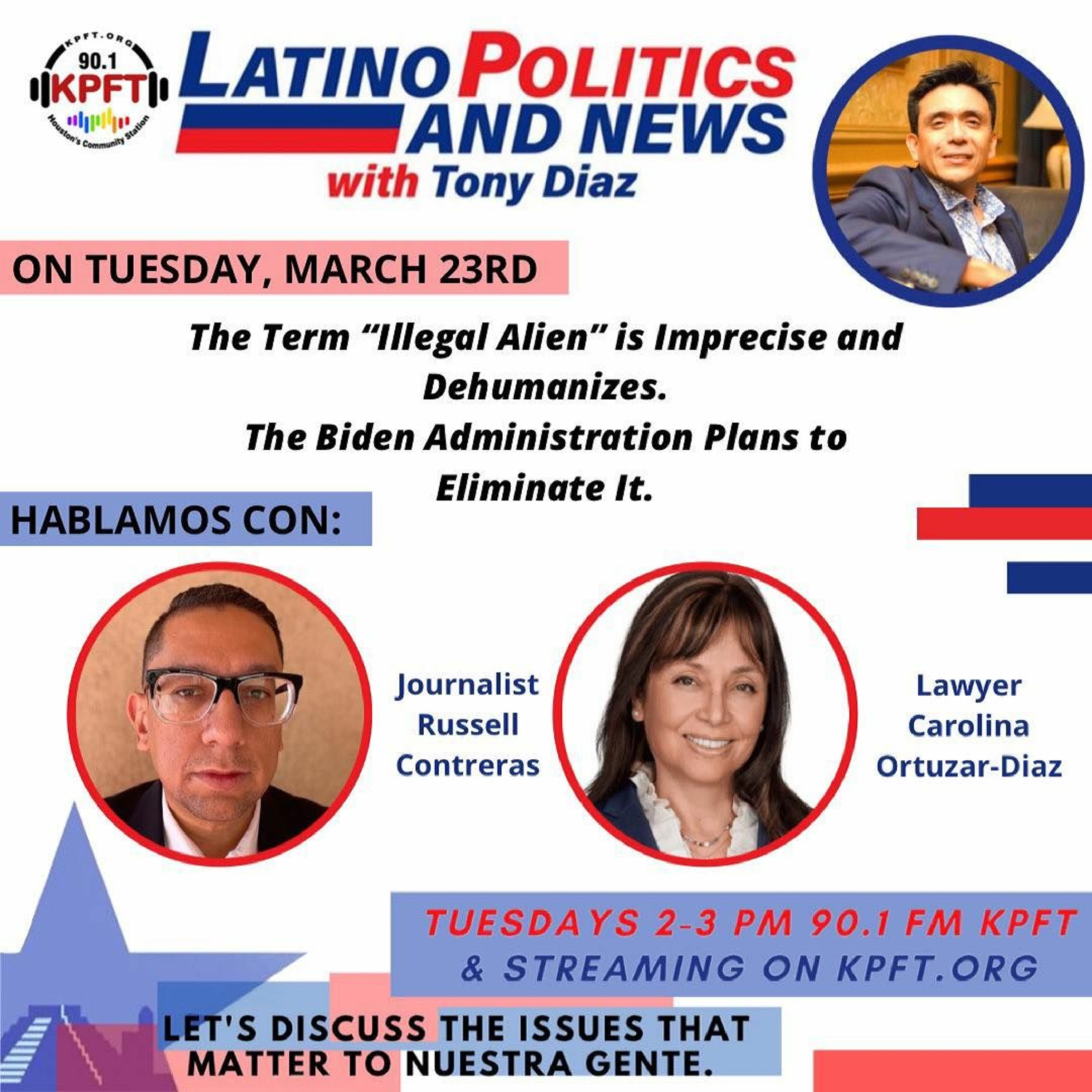 Nuestra Palabra: Latino Writers Have Their Say w/ Tony Diaz