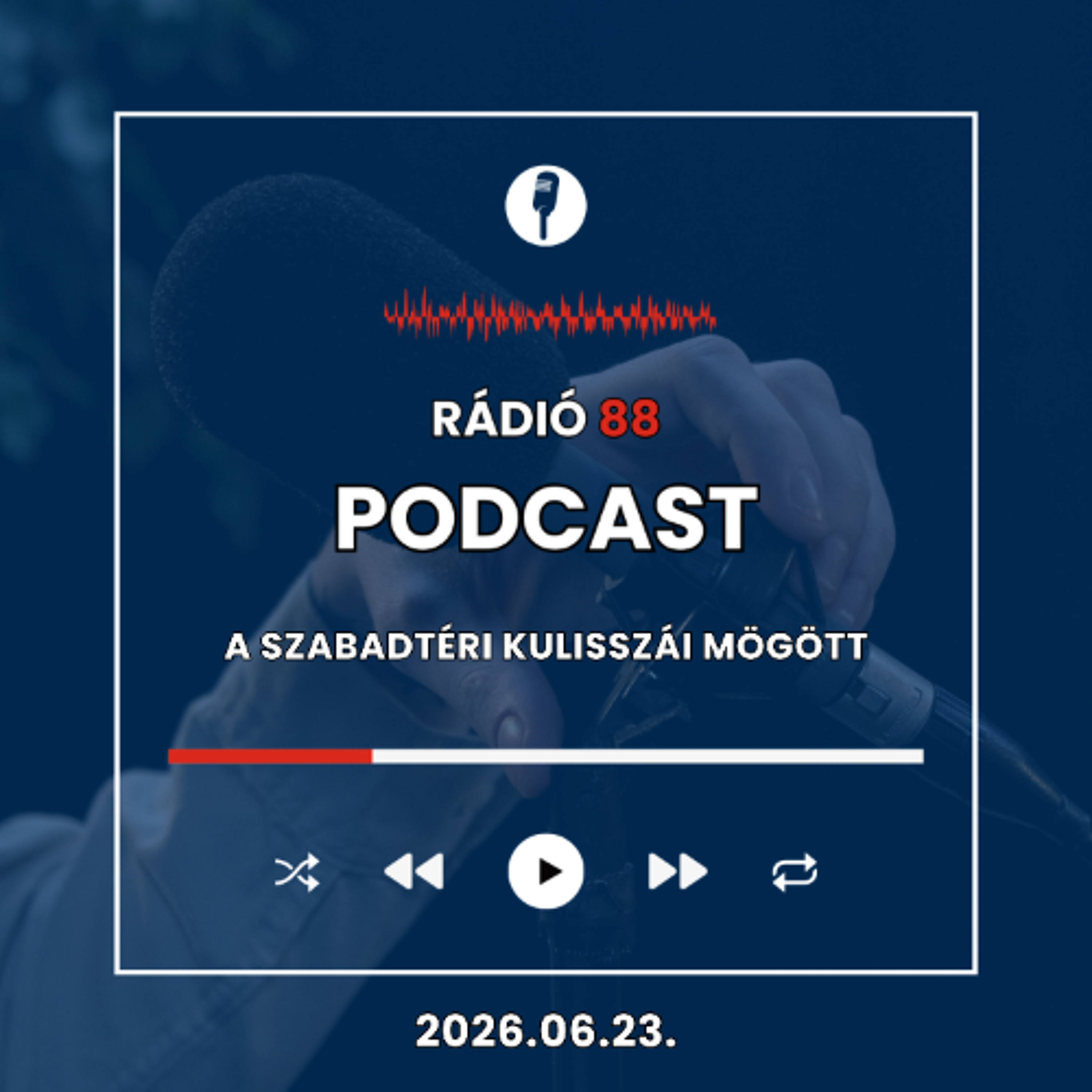 A Szabadtéri kulisszái mögött | Café88 [2026.06.23.] episode artwork
