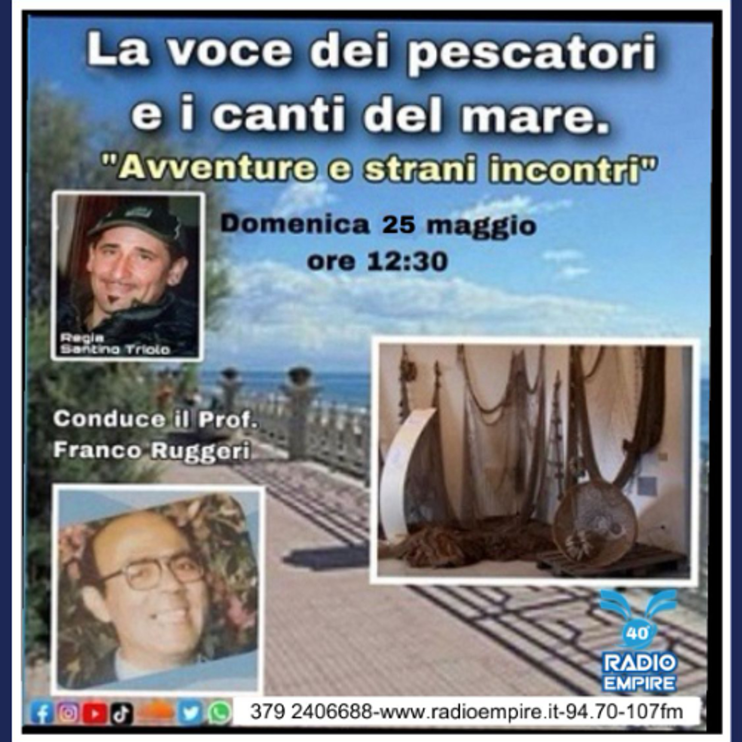 La voce dei pescatori e i canti del mare del 25 maggio 2025 episode artwork