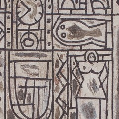 Joaquín Torres-García: Composición simétrica universal en blanco y negro, 1931