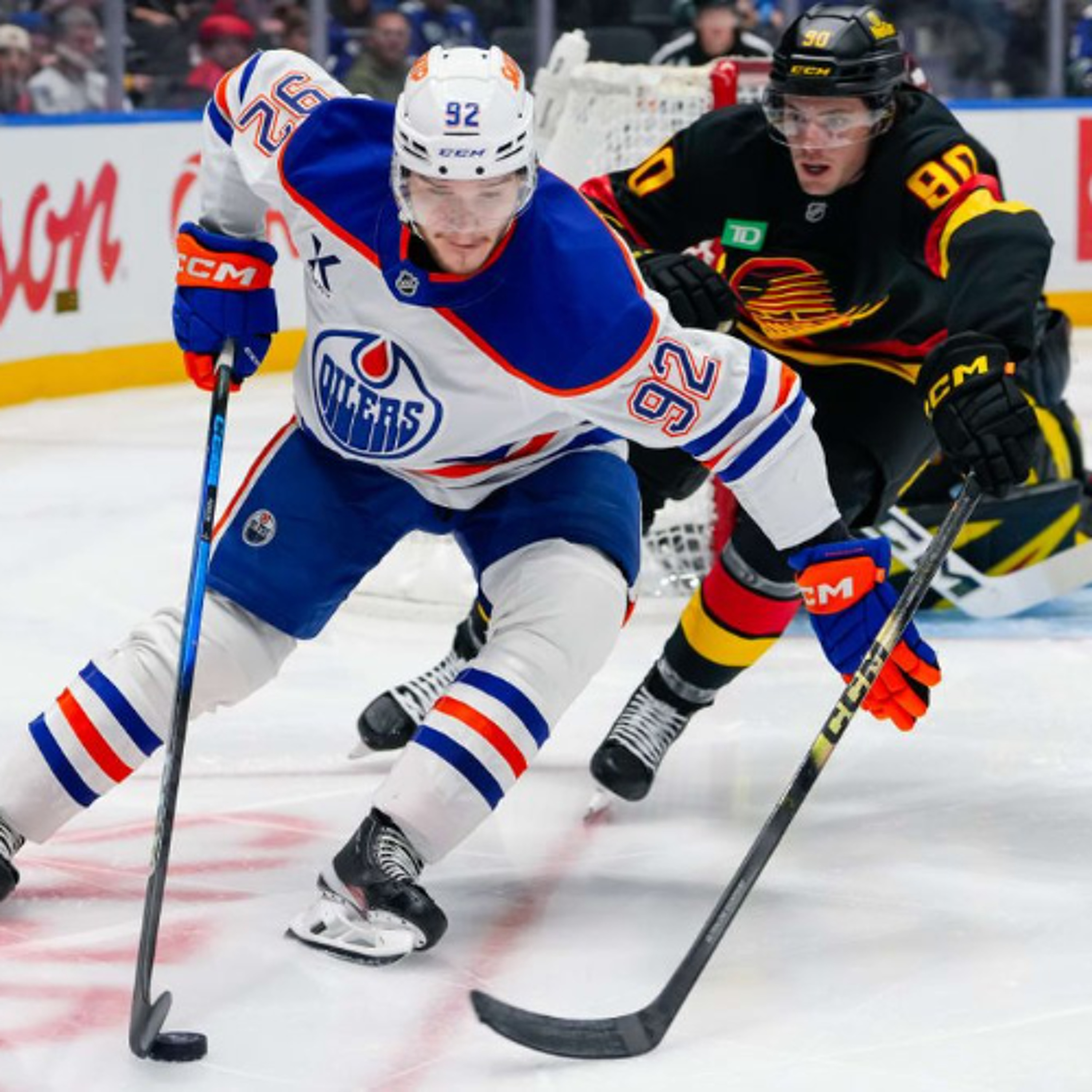 The Cult of Hockey's "Oilers with usual stumbles but still grab a point vs Van" podcast