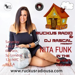 Ruckus Radio (USA) & DJ Rascal present NITA FUNK in the guest house (20/06/2020)