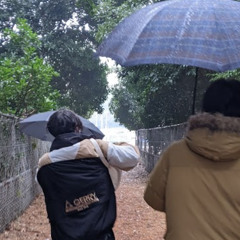 I don't bring umbrella