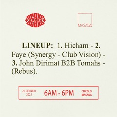John Dirimat b2b Tomahs @ Rebus After Masada (26/01/2025)