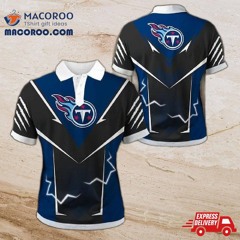 Tennessee Titans Flame Polo Shirt Gift For Fans