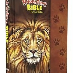 -_- NIrV, Adventure Bible for Early Readers, Hardcover, Full Color, Magnetic Closure, Lion _ Zo