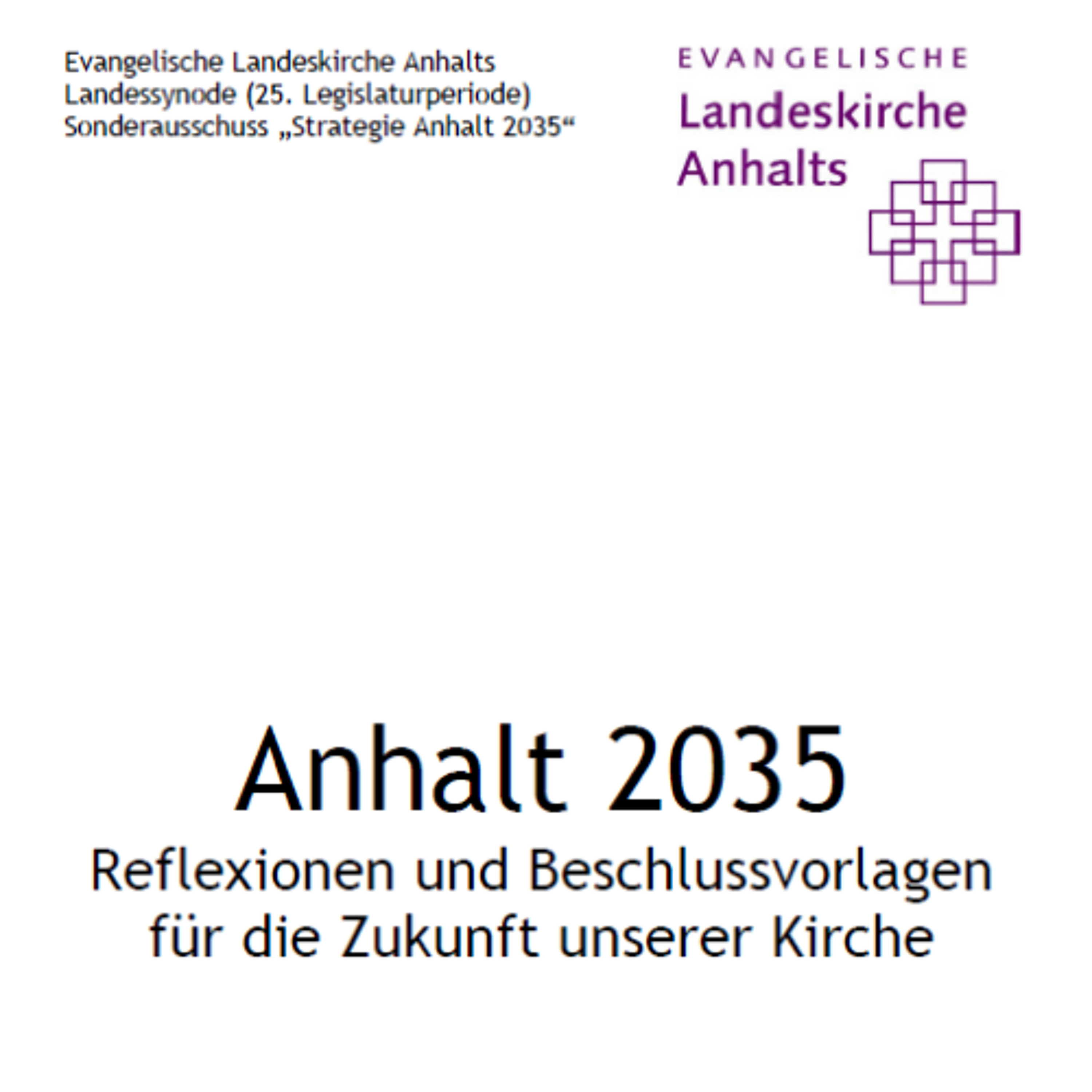 Synode der Landeskirche Anhalts diskutiert Strategiepapier #Anhalt2035