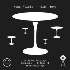 Unlikely Pairings with Rave Cafe - Episode 005 (Miss Alicia & Nick Boyd)