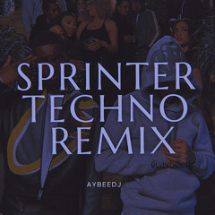 Sprinter - Dave and Central Cee Techno Remix - FREE DOWNLOAD
