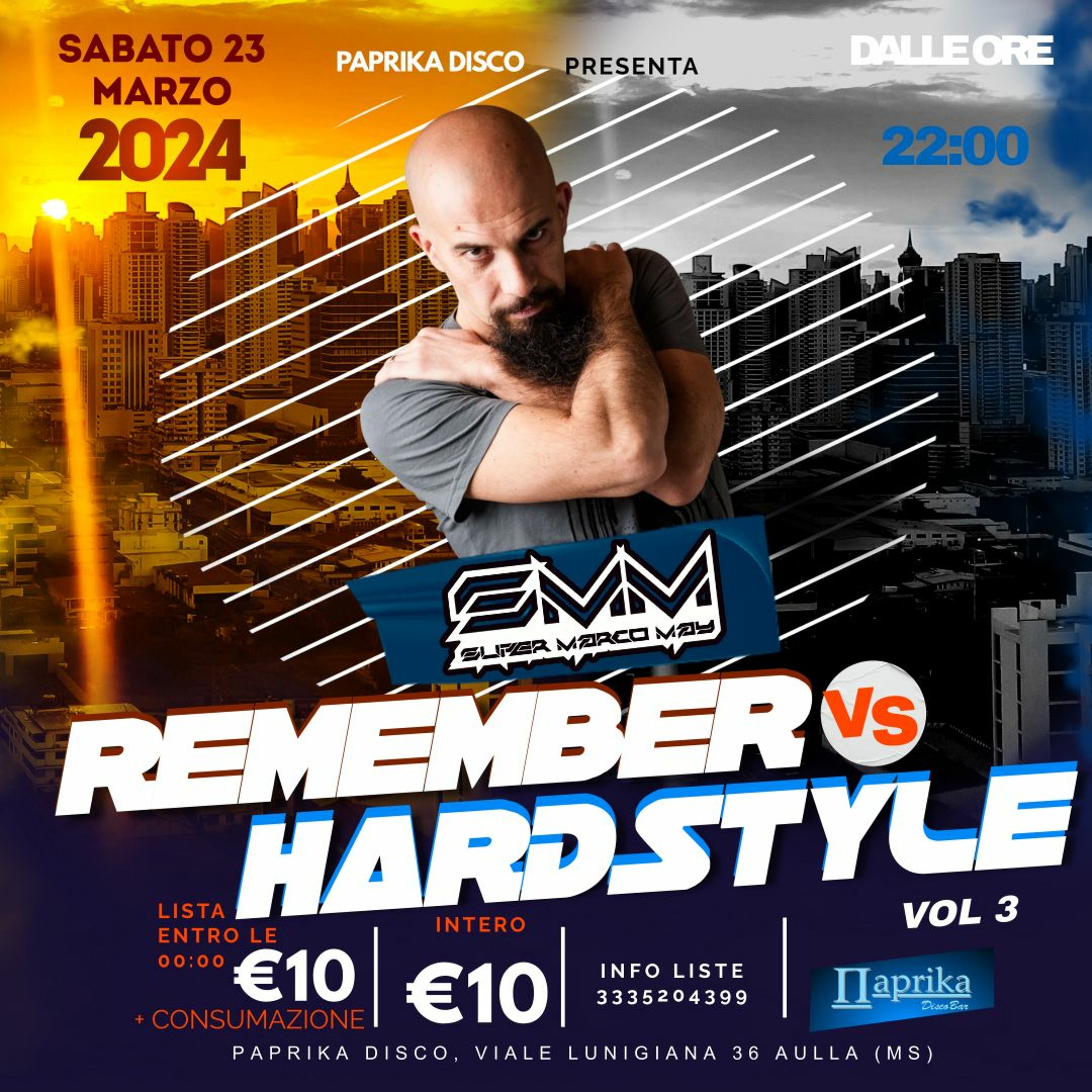 Remember Vs Hardstyle vol 3 (Paprika 23.03.2024)| Marco May (Remember set)