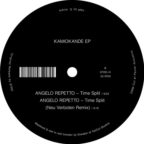 PREMIERE: Angelo Repetto - Time Split (Neu Verboten Remix) [Subject To Restrictions]