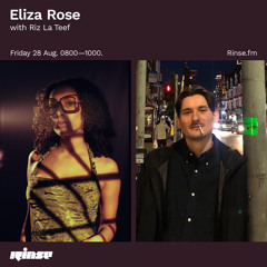 Eliza Rose with Riz La Teef - 28 August 2020