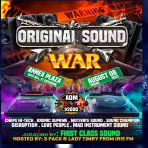 7 Sound 1 Night 8/25 (Original Sound War) Guys Hill, St. Catherine