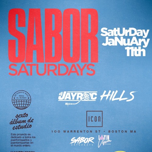 JayRoc Live @ Sabor Saturdays 1/11/25
