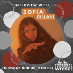 90.3 WMSC Interview with Sofia Gillani