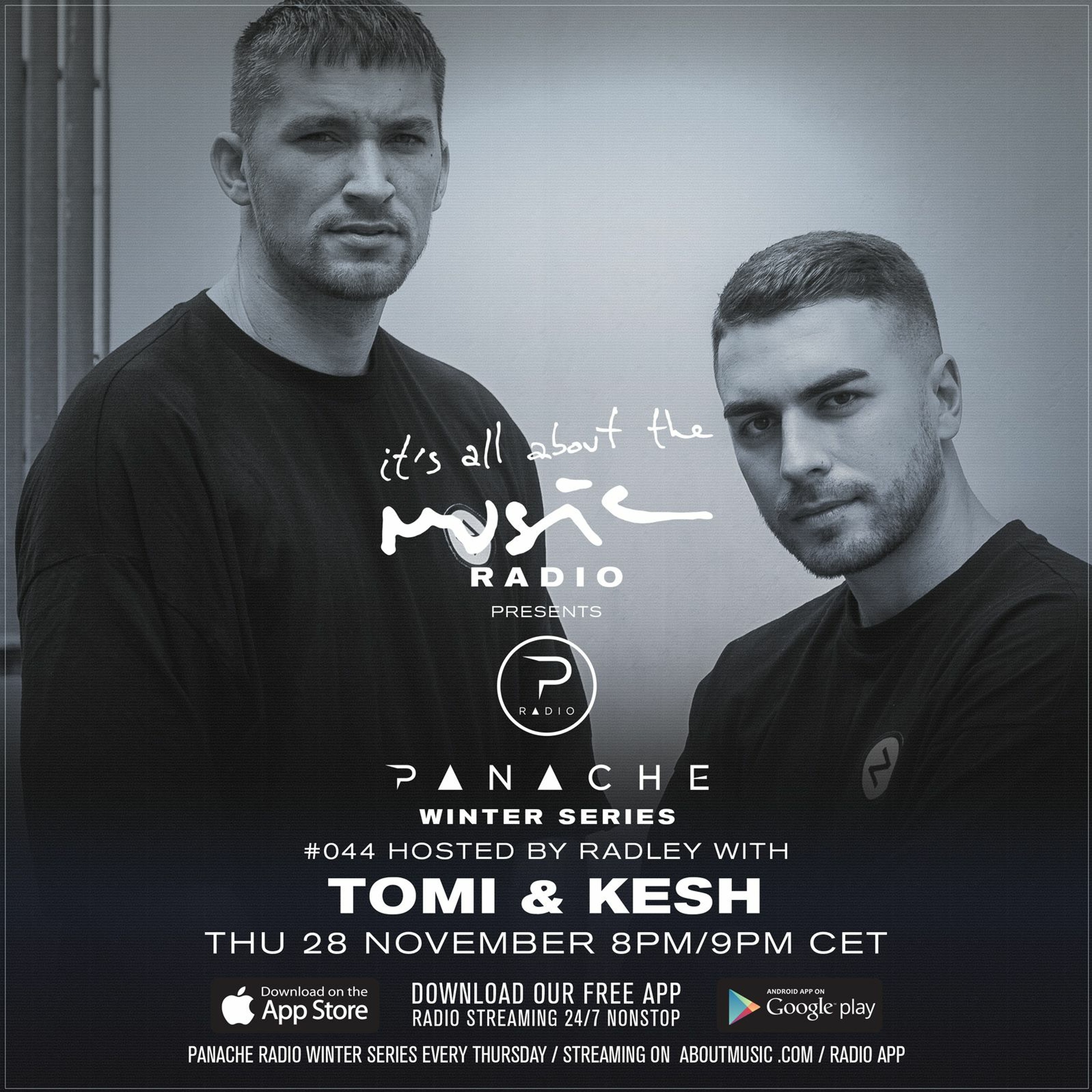 Panache Radio #044 - Mixed by Tomi & Kesh