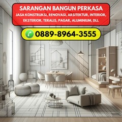 Hub 0889-8964-3555, Kontraktor Rumah 2 Lantai Surabaya