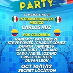 POOL PARTY COLOMBIA - CARLOS HDZ (PODCAST)2020