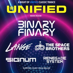 'Unified' at the Tunnel Club - September 9th 2023
