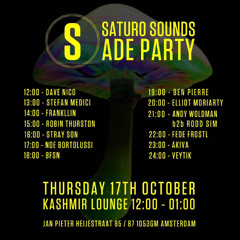 Elliot Moriarty - Saturo Sounds ADE 2024 - Live @ Kashmir Lounge