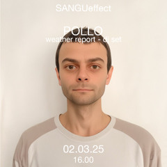 POLLO | SANGUeffect ep.6 x Weather Report